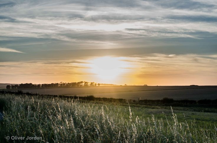 Bonus picture - Sunset from Stonehenge car park