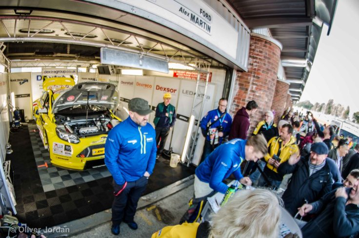 Alex Martin BTCC final, Brands Hatch.