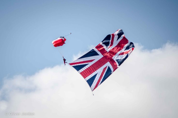 British Army parachute team, Red Devils.