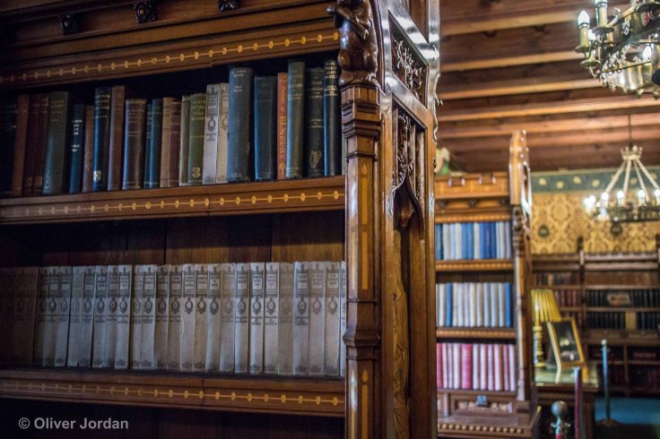 Cardiff Castle Library and Drawing Room.